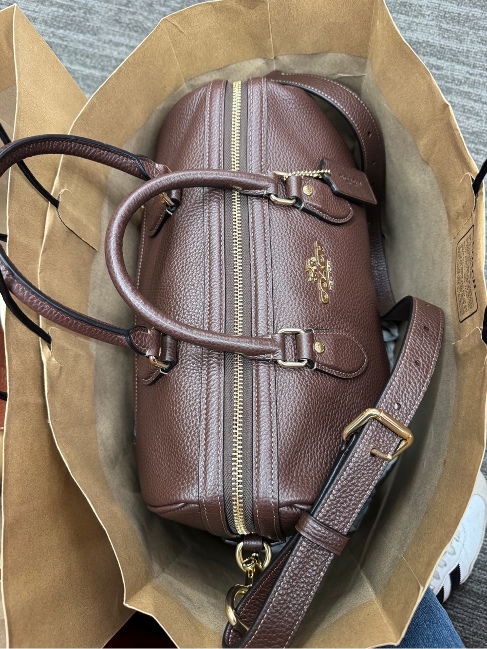 Coach Maple Large Rowan BRAND NEW - Picture 7 of 7